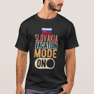 Camiseta Eslováquia Souvenir - Viagem - Eslováquia Modo de 