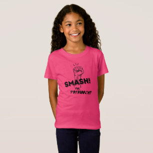 Camiseta Esmaga a feminista Patriarca - t-shirt infantil