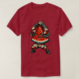 Camiseta Esmagador de Melancia — Street Fighter Retro Vinta