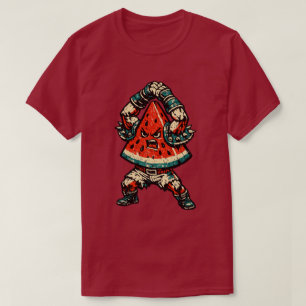 Camiseta Esmagador de Melancia — Street Fighter Retro Vinta