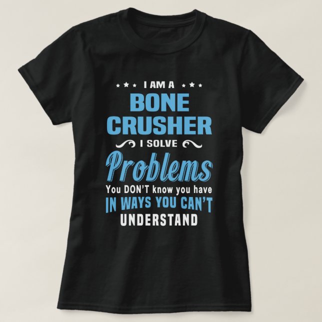 Camiseta Esmagador de Ossos (Frente do Design)