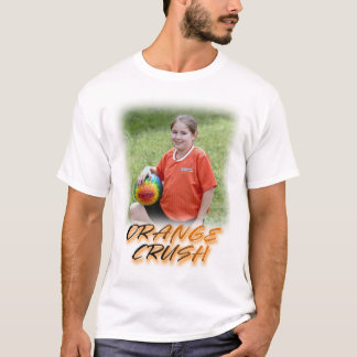Camiseta Esmagamento alaranjado