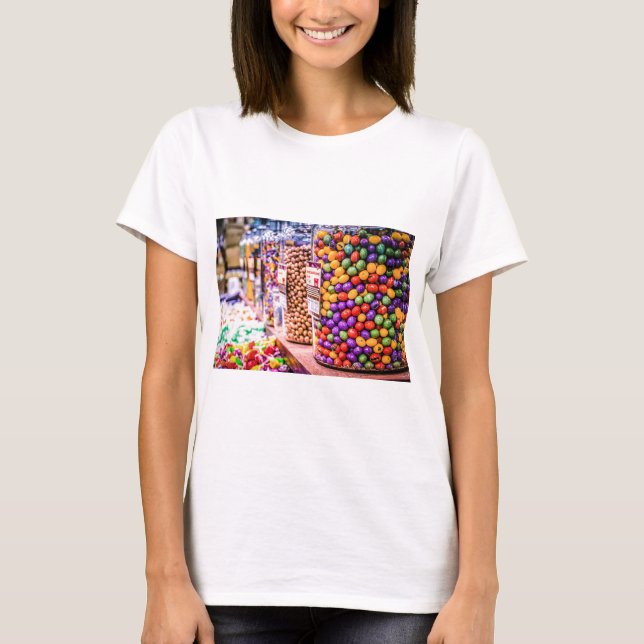 Camiseta Esmagamento dos doces (Frente)