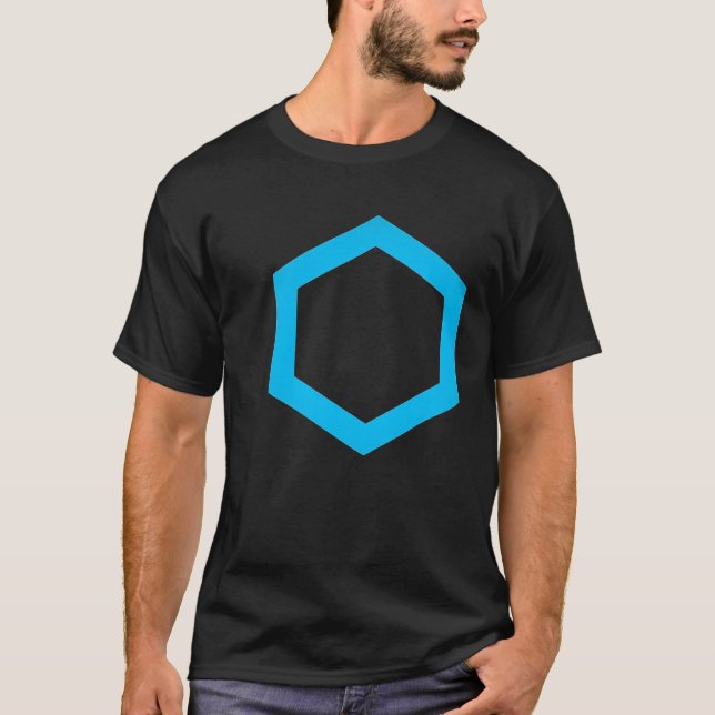 Camiseta Esmagamento minimalista do refletor de brilho (Frente)