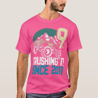 Camiseta Esmagando Desde 2011, Monster Truck, 9 Anos B