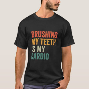 Camiseta Esmagando meus dentes é meu retro de Malhação engr