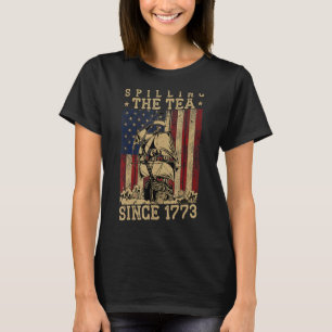 Camiseta Esmagando O Chá Desde 1773 O Professor De História