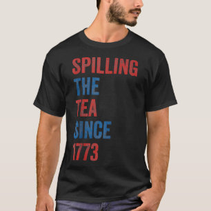 Camiseta Esmagando O Chá Desde 1773 Vintage Us History Tea