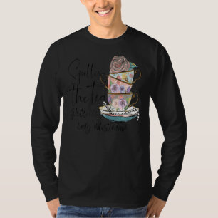 Camiseta Esmagando O Chá Desde 1813 Lady Whistledown