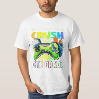 Camiseta Esmagar 5 de volta para