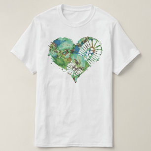 Camiseta esmagar o coração