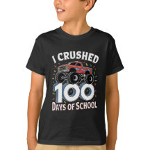 Esmagei 100 Dias de Caminhão-Monstro da Escola