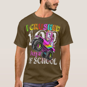Camiseta Esmagei 100 Dias de Caminhão Monstro do Unicórnio 