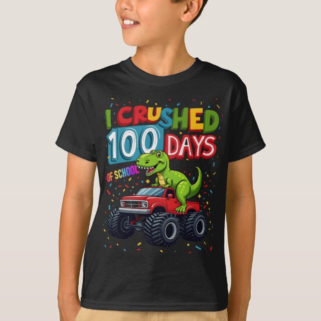 Camiseta Esmagei 100 Dias de Escola (Frente)