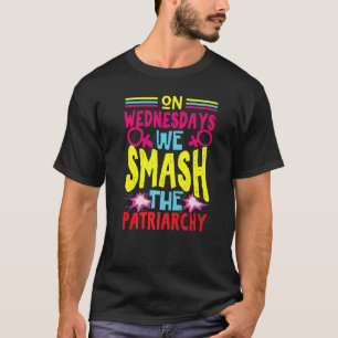 Camiseta Esmague o Patriarcado Feminismo Direitos Feminista
