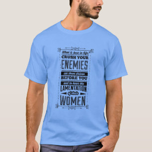 Camiseta Esmague seus inimigos