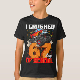 Camiseta Esmaguei 67 Dias De Escola Gíria Meme Geração Alph
