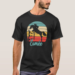 Camiseta Esmée Name Equestrian Esmée Horse Girl