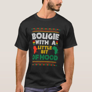 Camiseta Esnobe Com Um Pouco de Hood Magia Negra Divertida 