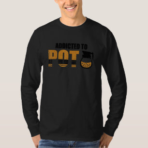 Camiseta Esnobe do Café Masculino para Viciado em Cafeína e