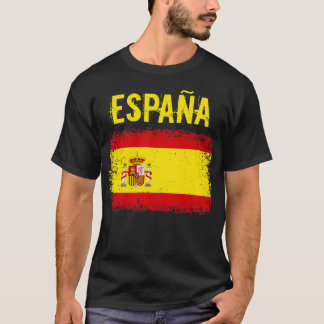Camiseta Espaa Espanha Sinalizador Espanhol