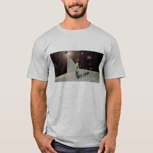 Camiseta Espaçado para fora