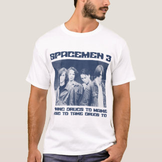Camiseta Espaçador 3 T-ShirtSpacemen 3 - Noiserock clássico