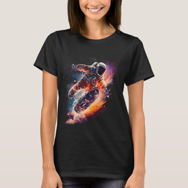 Camiseta Espaçador espacial astronauta (Frente)
