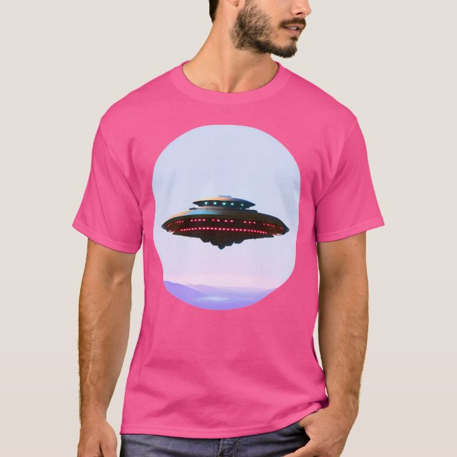 Camiseta Espaçamento futurístico (Frente)