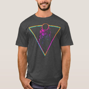 Camiseta Espacial Astronauta Funky Galay Geometria Geométri