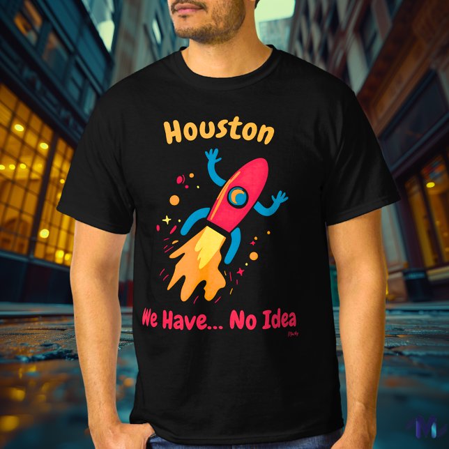 Camiseta Espacial de Foguete Ousada da Pop Art (Criador carregado)