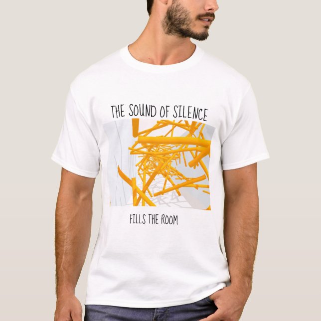 Camiseta Espaço arquitetônico com forma geométrica brilhant (Frente)