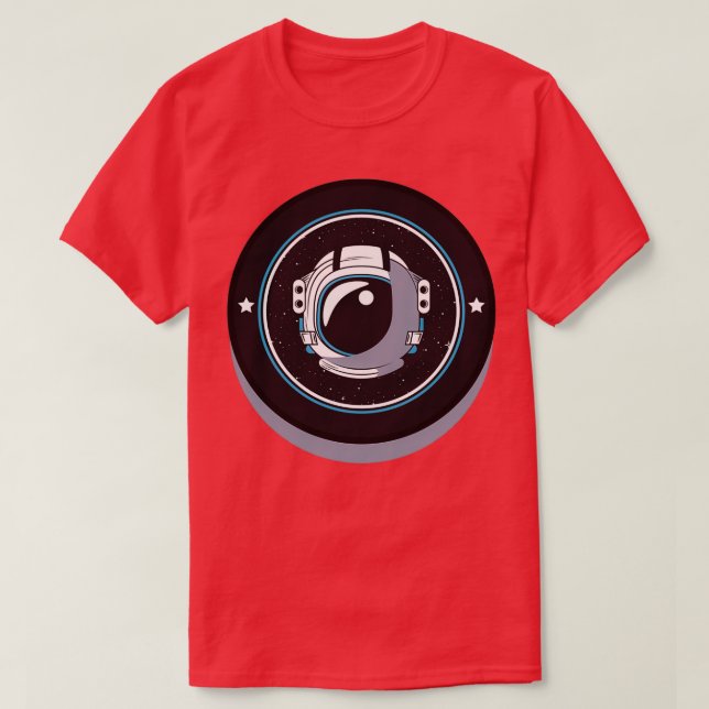 Camiseta Espaço Astronauta (Frente do Design)