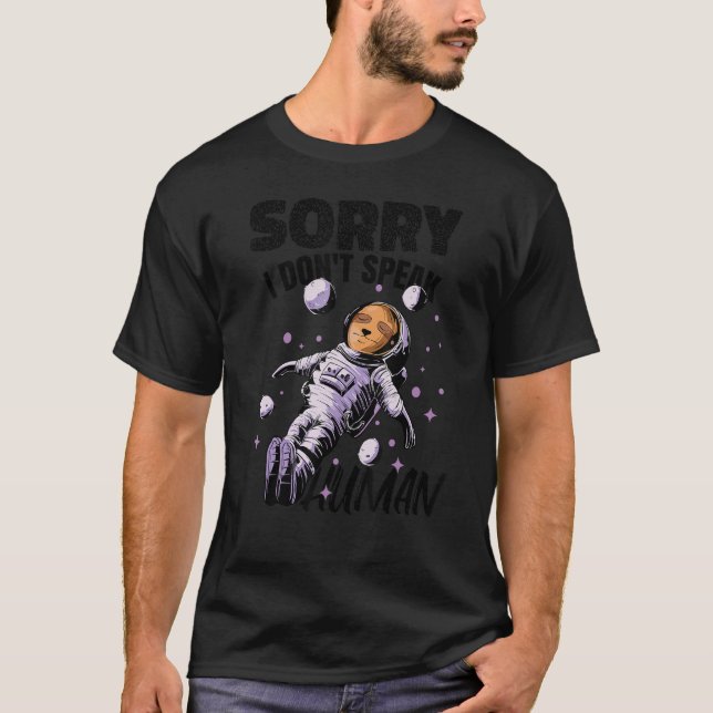 Camiseta Espaço Astronauta do Espaçador (Frente)