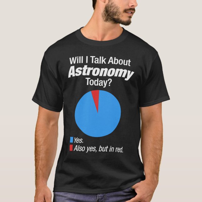 Camiseta Espaço Astronômico Obcecado (Frente)