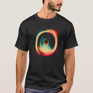 Camiseta Espaço Black Hole Gravity Science Astrology Psyche