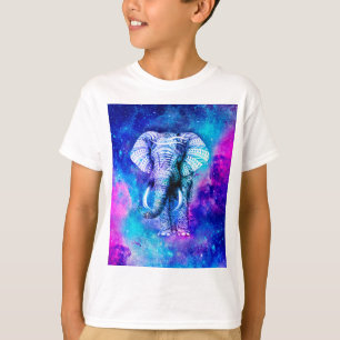 Camiseta Espaço da Nebulosa do Elefante hipster