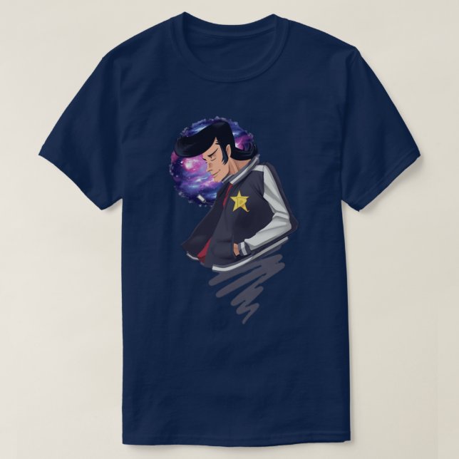 Camiseta Espaço Dandy 6 (Frente do Design)