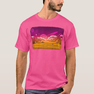 Camiseta Espaço de astronomia do sistema solar planeta exop