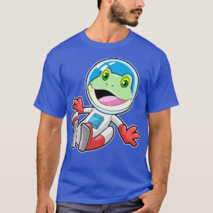 Camiseta Espaço de fantasia do astronauta do sapo