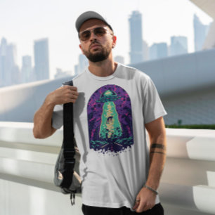 Camiseta Espaço de redução de alienígena  