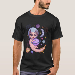 Camiseta Espaço de roupas do Gótico de anime Kawaii, um ani