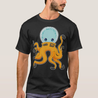 Camiseta Espaço do Astronauta do Octopus