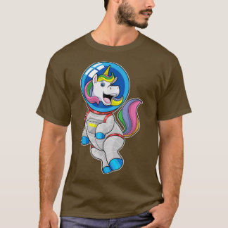 Camiseta Espaço do Astronauta do Unicórnio