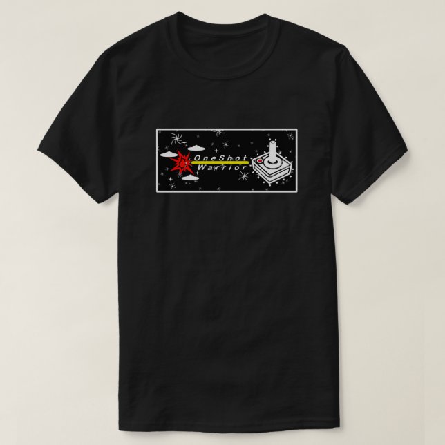 Camiseta Espaço do Guerreiro com Um Shot (Frente do Design)