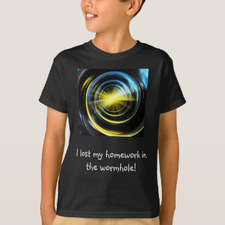 Camiseta Espaço do wormhole