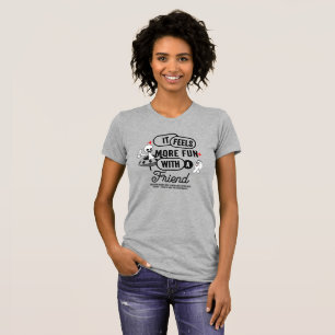 Camiseta Espaço dos Amigos Galácticos Ajustado fino para