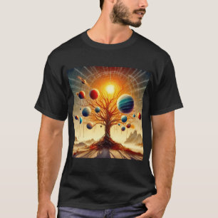 Camiseta Espaço e a natureza Mística #3