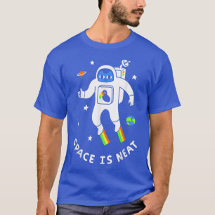 Camiseta Espaço É Astronauta Do Espaço Gato Neto Arco Arco-