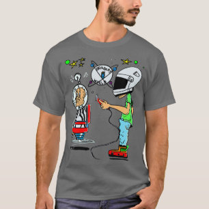 Camiseta Espaço em barbeiro t